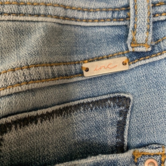 Host PICK INC Sequins Patch Distressed Boyfriend Regular Fit Jeans SOLD OUT - Picture 14 of 15